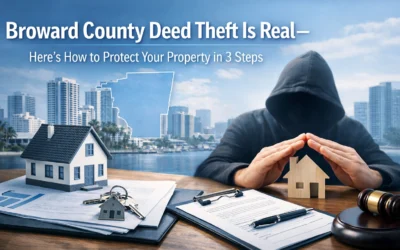 Broward County Deed Theft Is Real: Here’s How to Protect Your Property in 3 Steps