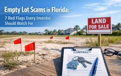 Empty Lot Scams in Florida: 7 Red Flags Every Investor Should Watch For