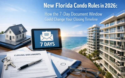 New Florida Condo Rules in 2026: How the 7-Day Document Window Could Change Your Closing Timeline