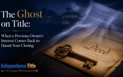 The Ghost on Title: When a Previous Owner’s Interest Comes Back to Haunt Your Closing